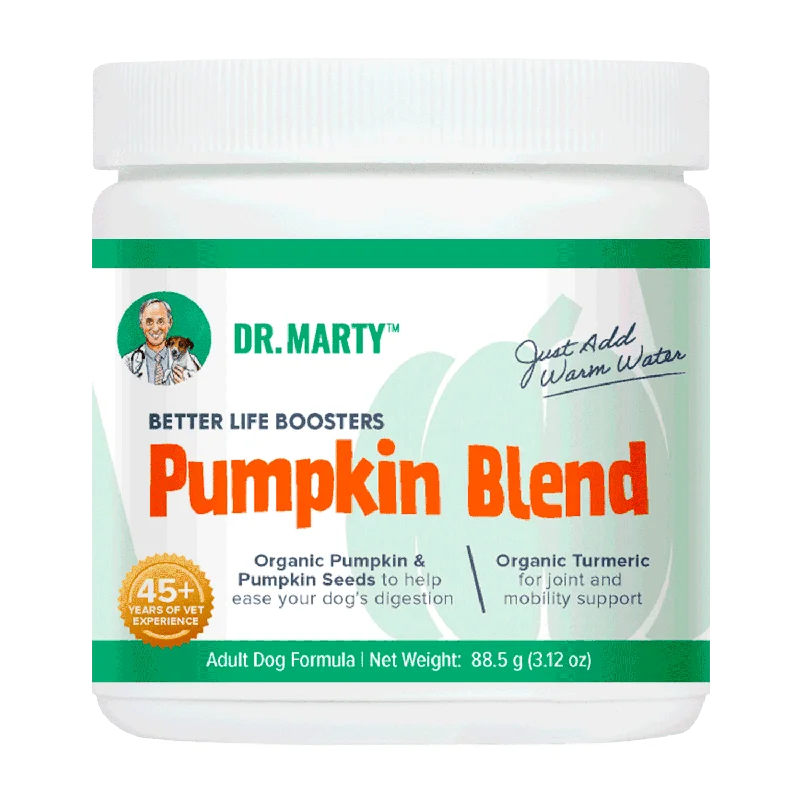 DR. MARTY Better Life Boosters Pumpkin Blend Powder Health Supplement for Dogs