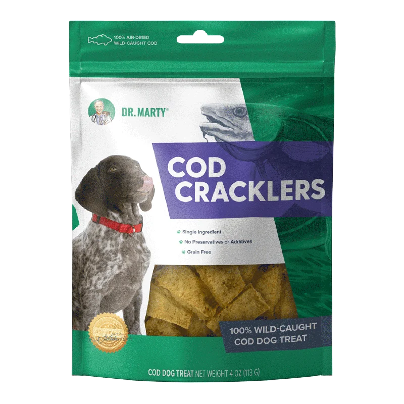 DR. MARTY Cod Cracklers Air Dried Dog Treats