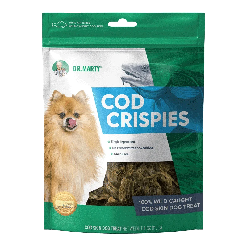 DR. MARTY Cod Crispies Air Dried Dog Treats