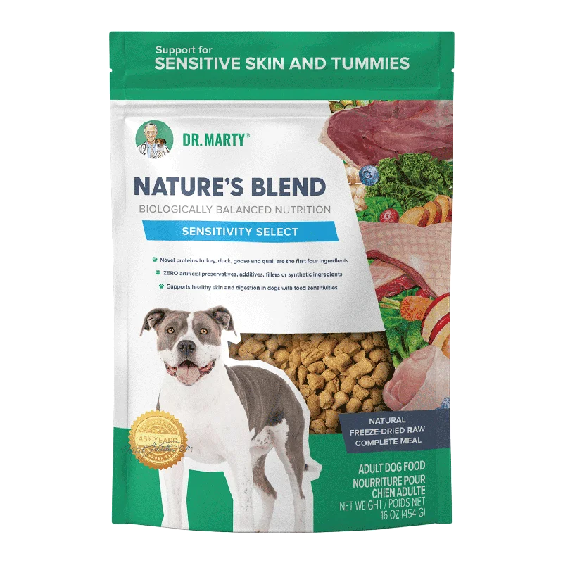 DR. MARTY Nature’s Blend Sensitivity Select Freeze Dried Raw Dog Food