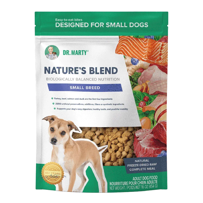 DR. MARTY Nature’s Blend Small Breed Freeze Dried Raw Dog Food