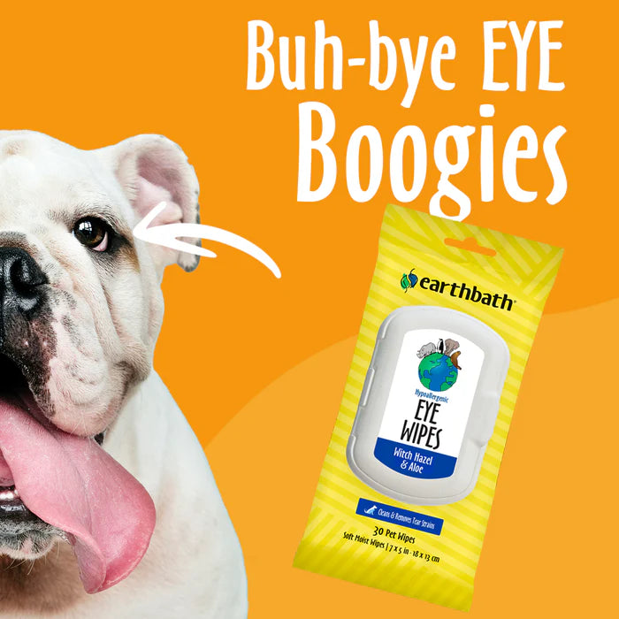 Earthbath Hypo Allergenic Eye Wipes w/ Witch Hazel & Aloe