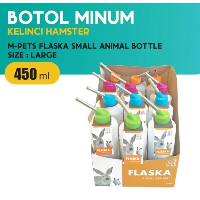 Flaska Small Animal Bottle Water -450 ml