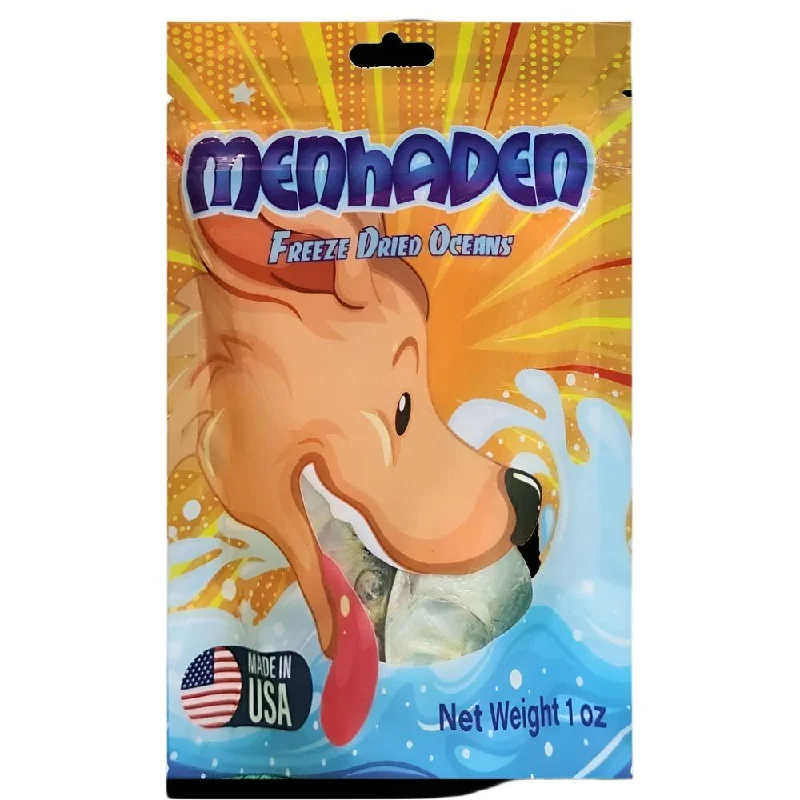 Freeze Dried Menhaden Fish 20 Pack (2oz)