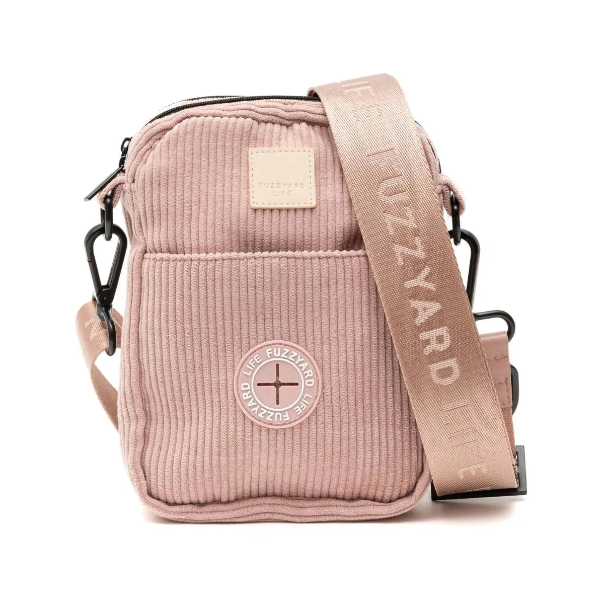 FuzzYard Life Corduroy Cross Body Bag Soft Blush