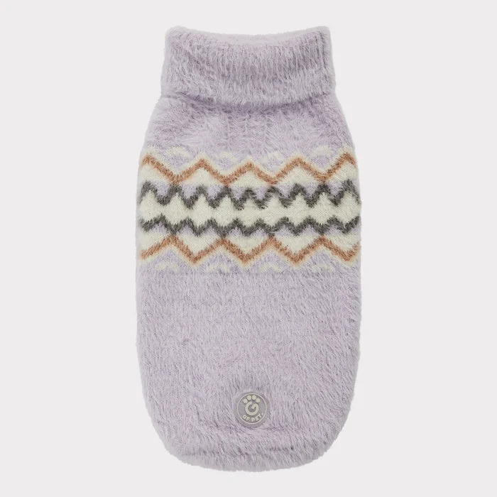 GF Pet Fuzzy Sweater - Lavender for Dogs