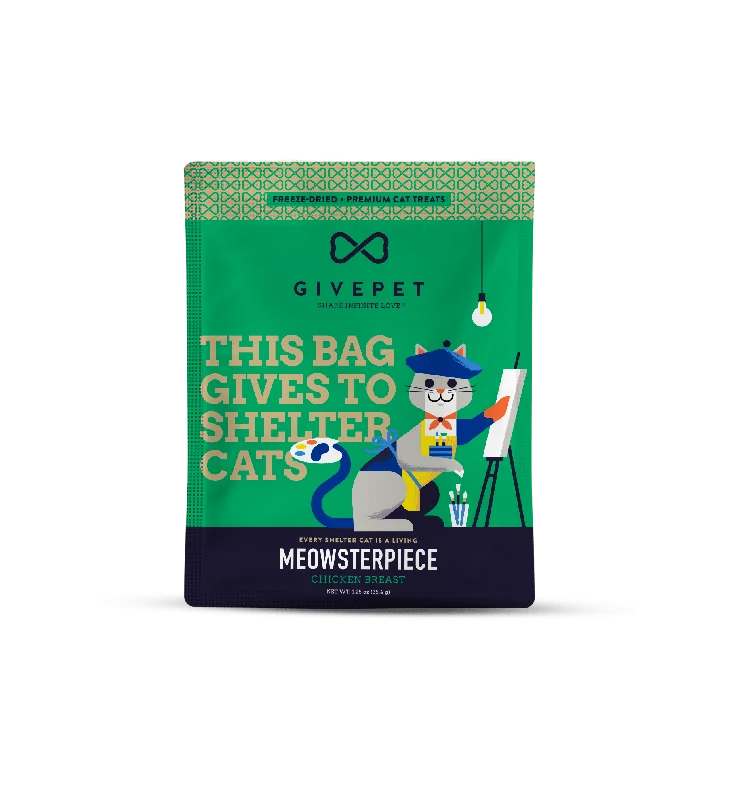 GivePet Meowsterpiece Freeze-Dried Treats for Cats