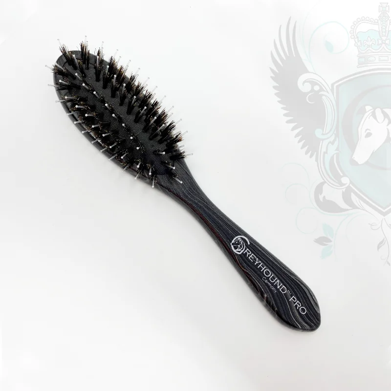 Natural Boar Hair & Nylon Brush For Dogs