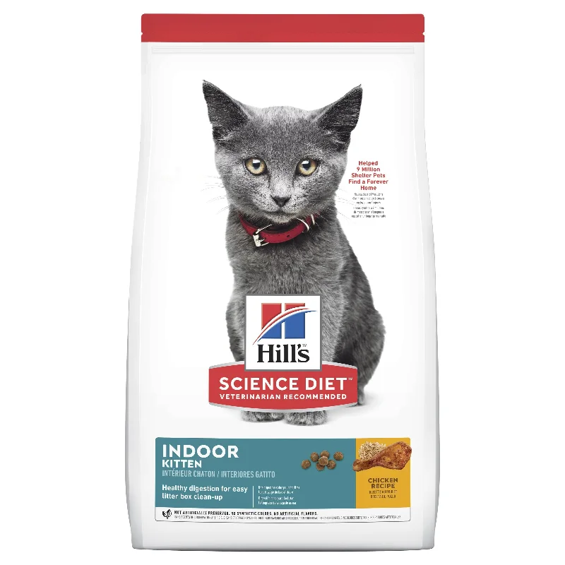 Hills Science Diet Indoor Kitten Dry Cat Food 3.17kg