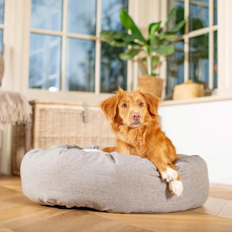 Donut Bed With Removable Covers in Inchmurrin Ground by Lords & Labradors