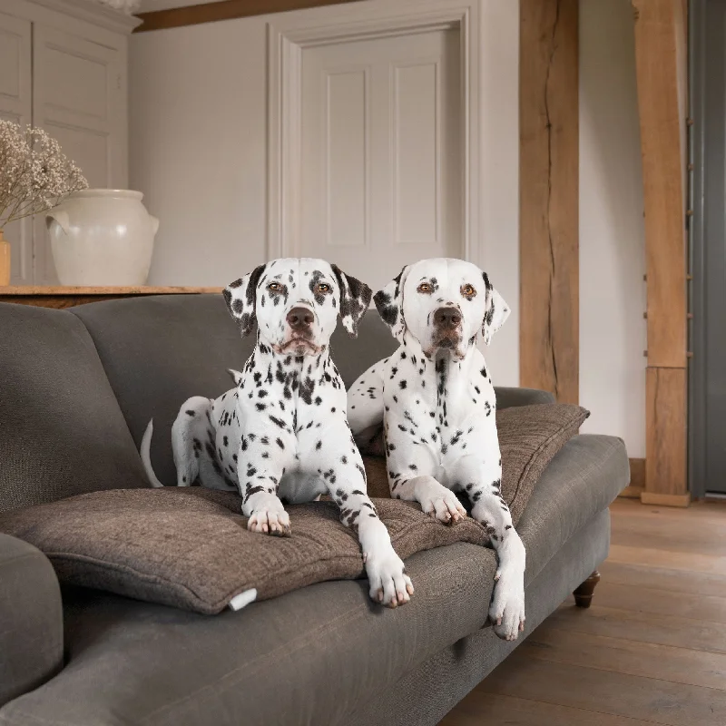 Sofa Topper in Inchmurrin Umber by Lords & Labradors