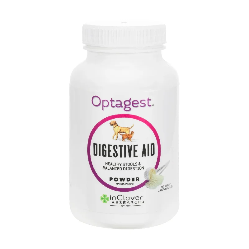 InClover Optagest Plant Based Prebiotics & Digestive Enzymes Powder for Dogs & Cats