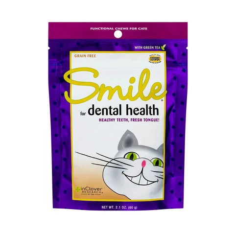 InClover Smile Dental Support Soft Chews Supplement for Cats