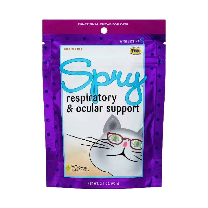 InClover Spry Respiratory & Ocular Support Soft Chews Supplement for Cats