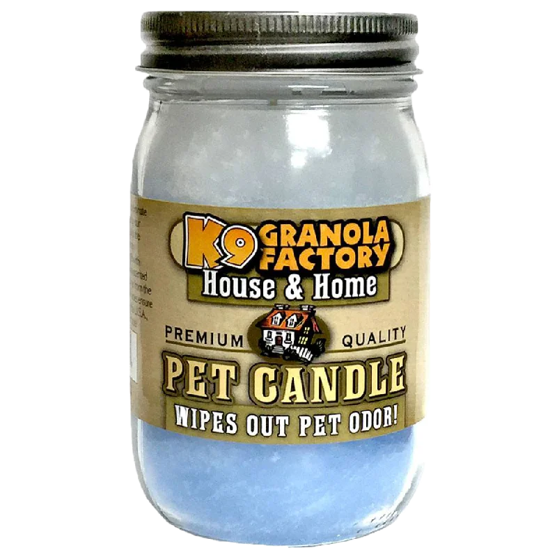 K9 Granola Factory Odor Eliminator Candle, Fluffy Puppy