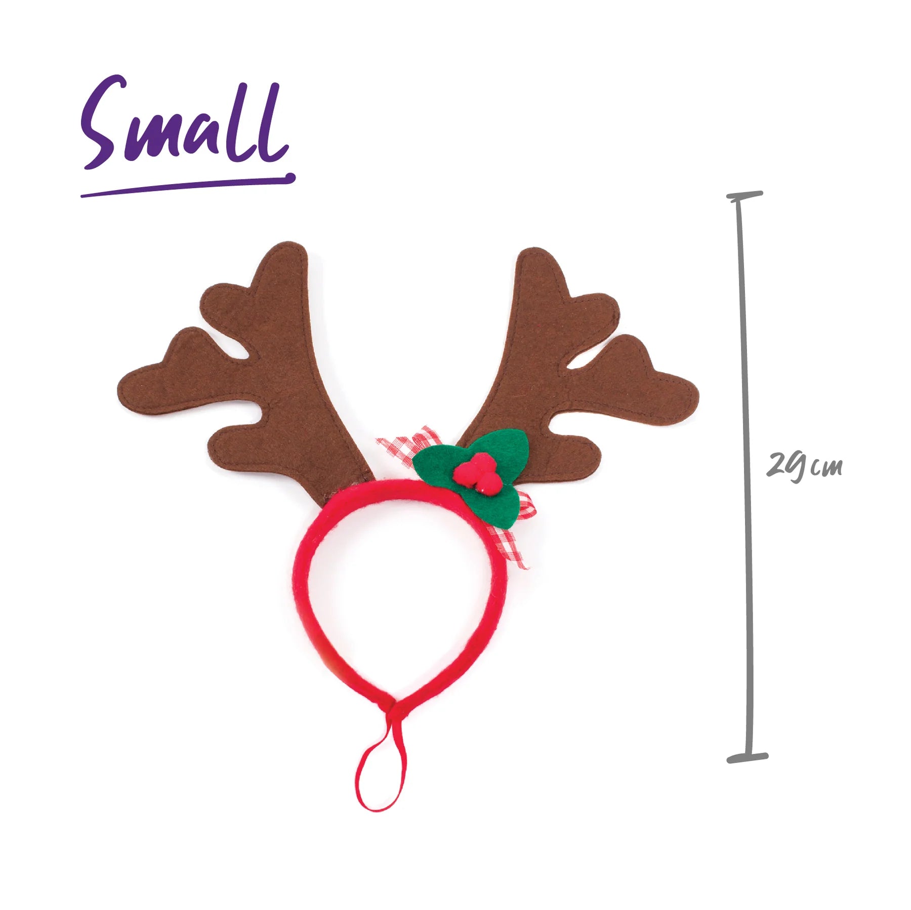 Kazoo Christmas Reindeer Antlers Small