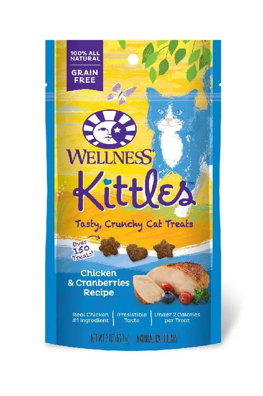 Kittles Chicken and Cranberry Crunchy Cat Treat