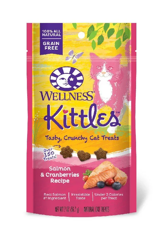 Kittles Salmon and Cranberry Crunchy Cat Treat