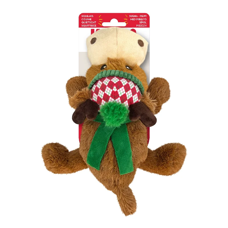 KONG Christmas Cozie Reindeer Soft Dog Toy Medium