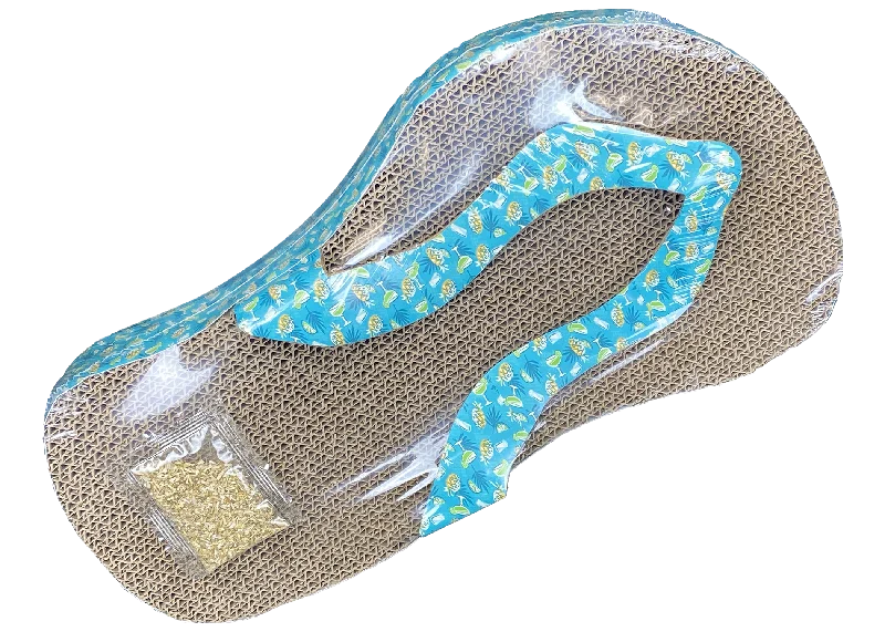 Multipet Margaritaville Flip Flop Cat Scratcher