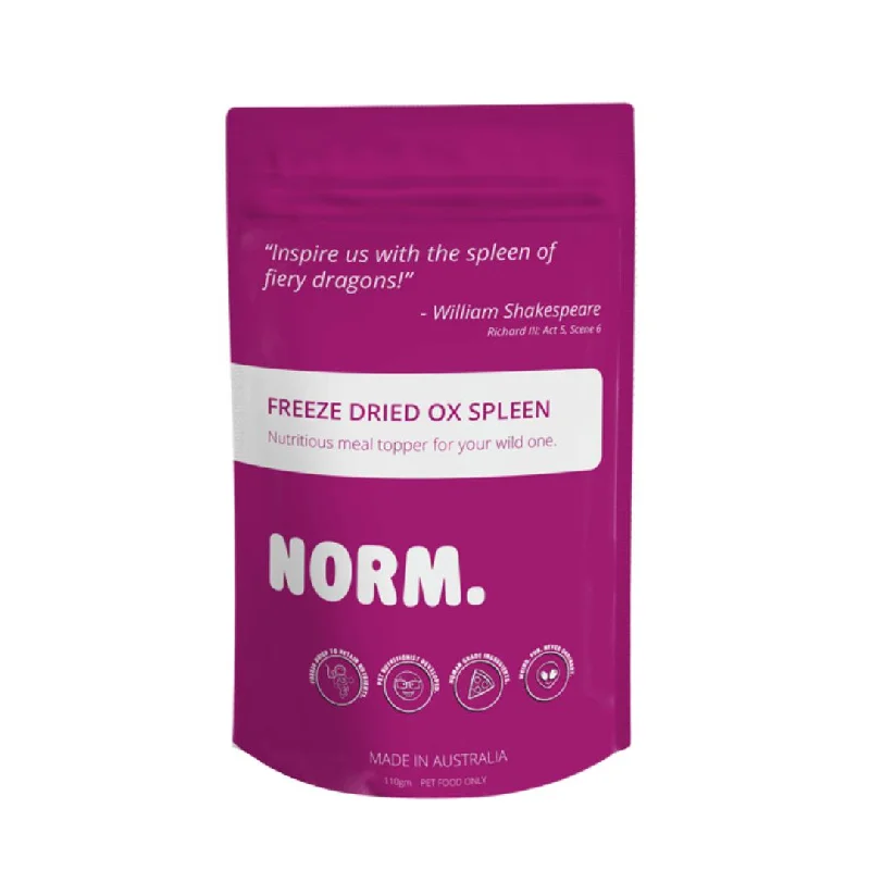 NORM. Ox Spleen Freeze Dried Meal Topper for Dogs and Cats***