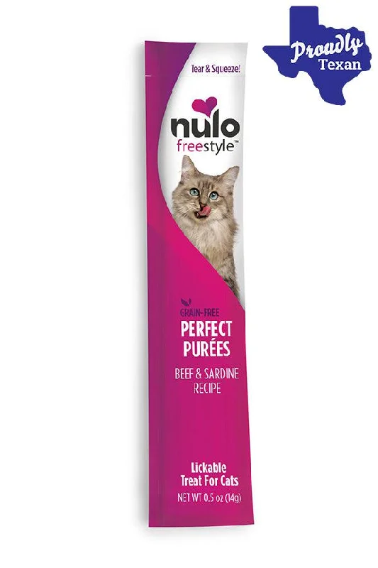 Nulo Freestyle Perfect Purees Beef & Sardine Cat Treats