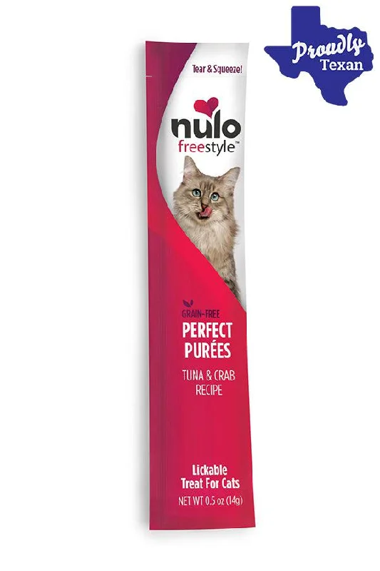 Nulo Freestyle Perfect Purees Tuna & Crab Cat Treats