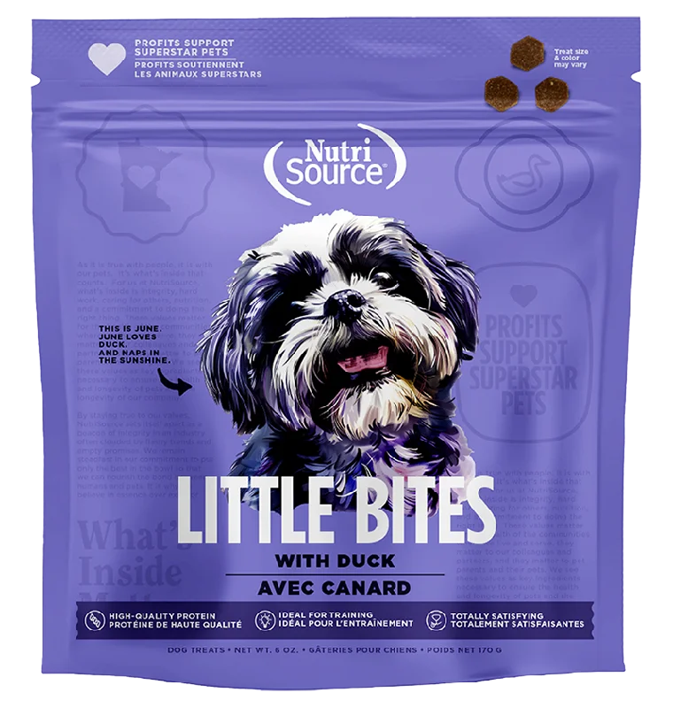 NutriSource Little Bites Duck Dog Treats