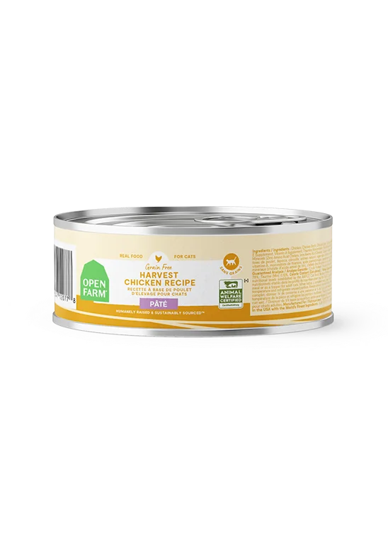 Open Farm Grain Free Harvest Chicken Pate Wet Cat Food