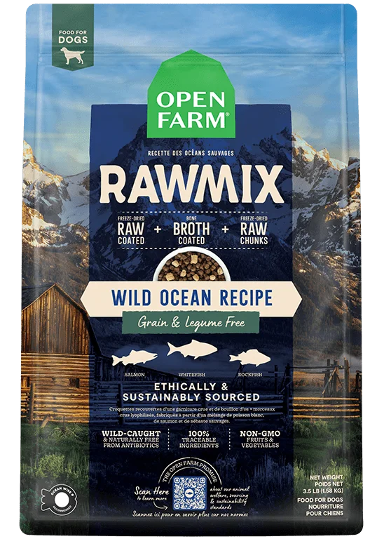 Open Farm Grain-Free RawMix Wild Ocean Recipe Dog Food