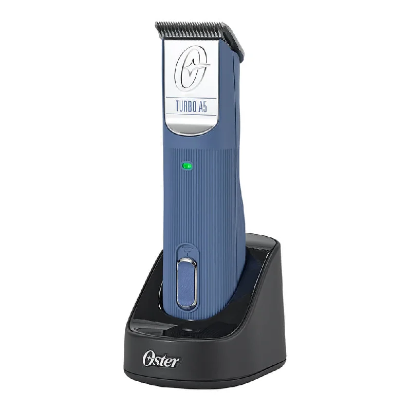 Oster Cordless Turbo A5 3 Speed Clipper, Blue