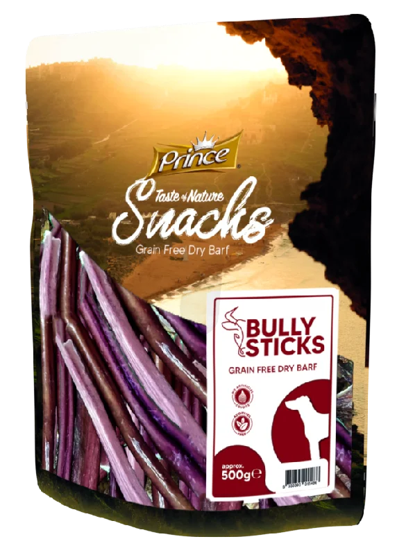 Prince Taste of Nature Snacks - Bully Sticks, 500g