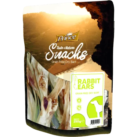 Prince Taste of Nature Snacks - Rabbit Ears, 250g