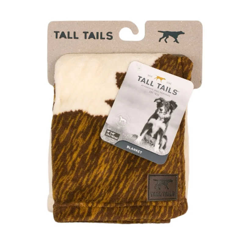 Tall Tails Cowhide Dog Blanket, 30x40