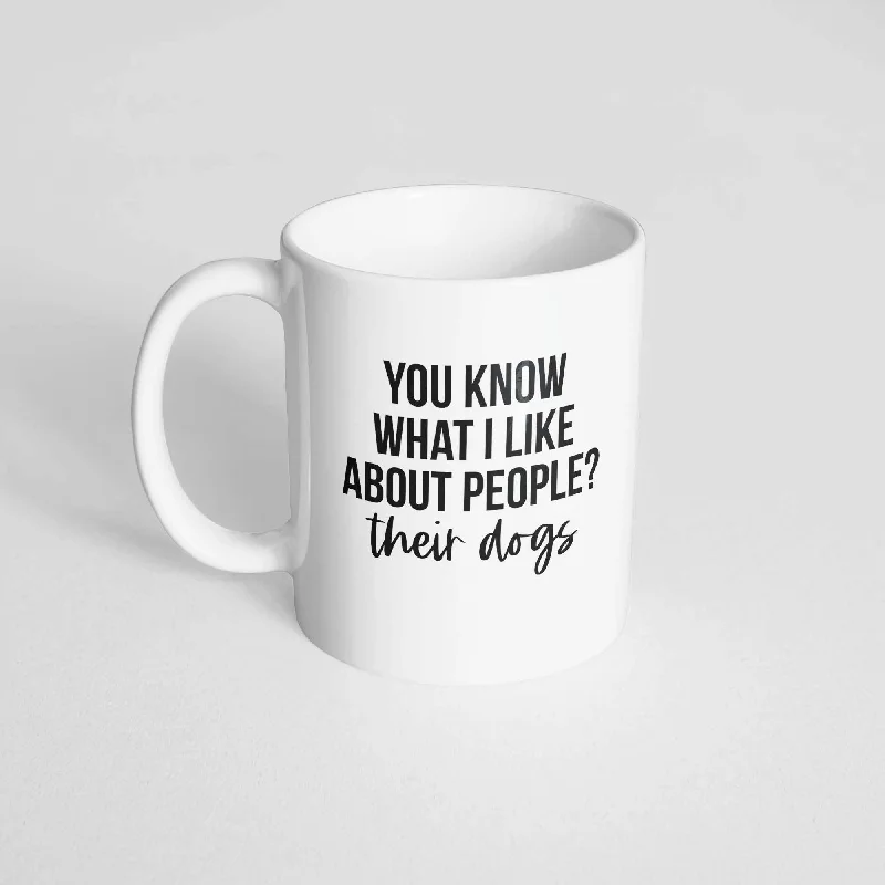 The Dapper Paw - What I Like About People Mug