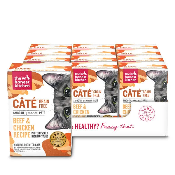 The Honest Kitchen Cate Beef & Chicken Pate Wet Cat Food