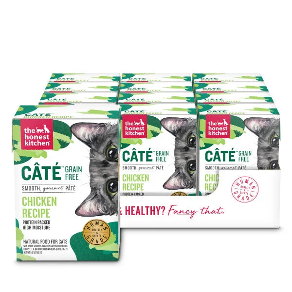 The Honest Kitchen Cate Chicken Pate Wet Cat Food