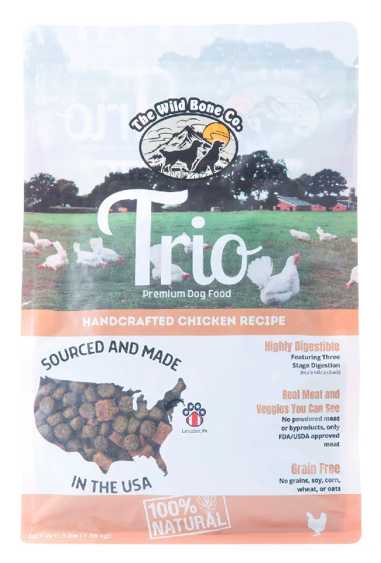 Trio Premium Dog Food, 3 lb