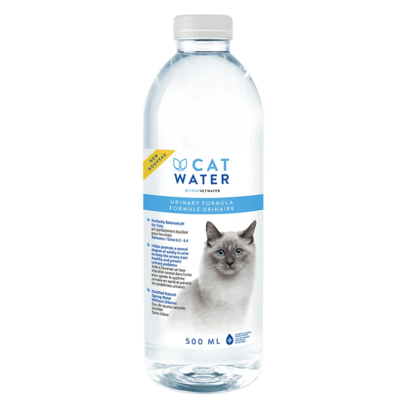 PH Balanced & Mineral-Free Cat Water (Urinary Formula), 500 mL