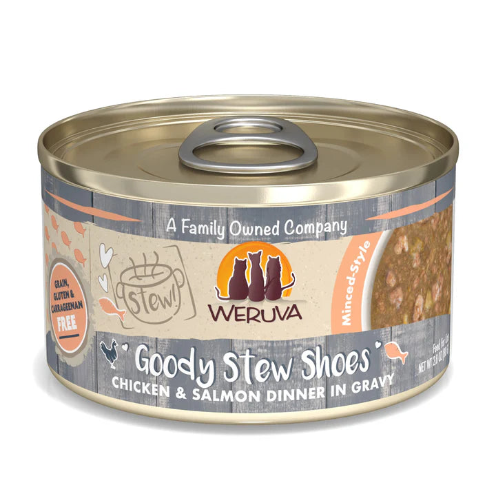 Weruva Canned Cat Food Chicken and Salmon Dinner in Gravy