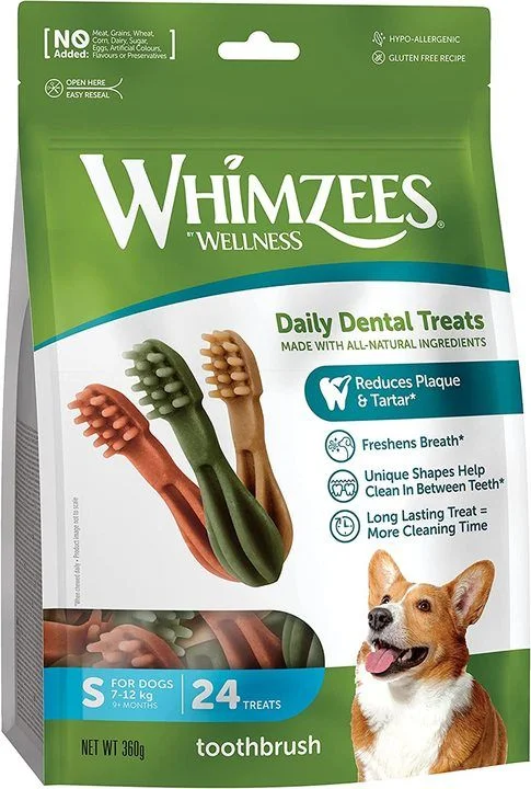 Whimzees Tooth Brushes Small - (24pc)