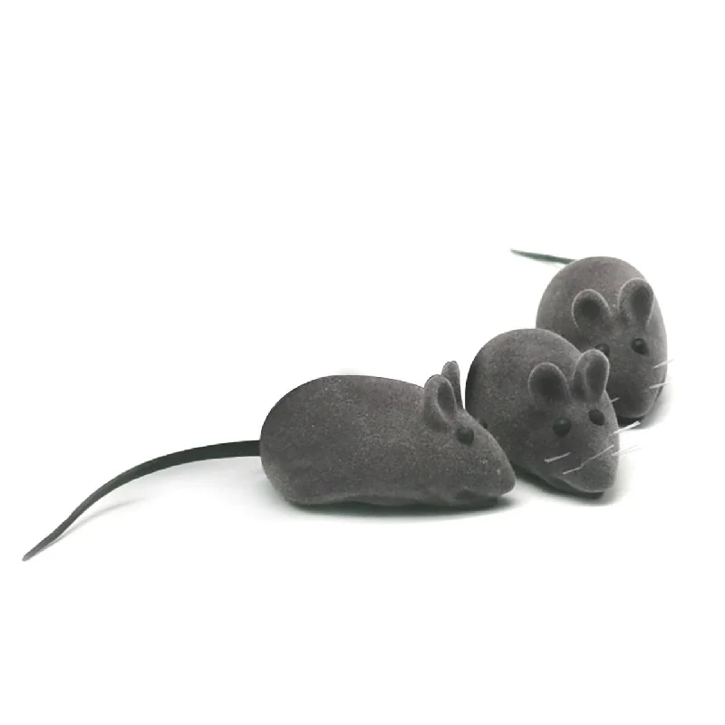 Squeaky Cat Toys - Mice with Sound